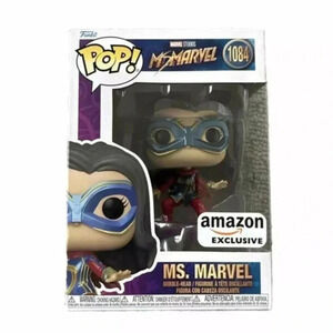 MS. MARVEL - Funko Pop! #1084 Marvel Studios Amazon Exclusive Bobble Head Figure